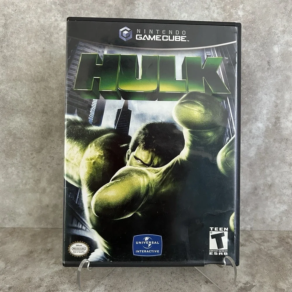 Hulk (Nintendo GameCube, 2003) Complete In Box